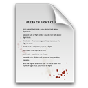 http://cdn3.iconfinder.com/data/icons/fightclub/Fight%20Club/Rules%20of%20Fight%20Club.png