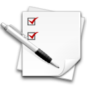 centang, check, checklist, equiry, list, poll, task, todo, write icon