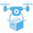 business, delivery, drone, drone delivery, logistics, package, transport