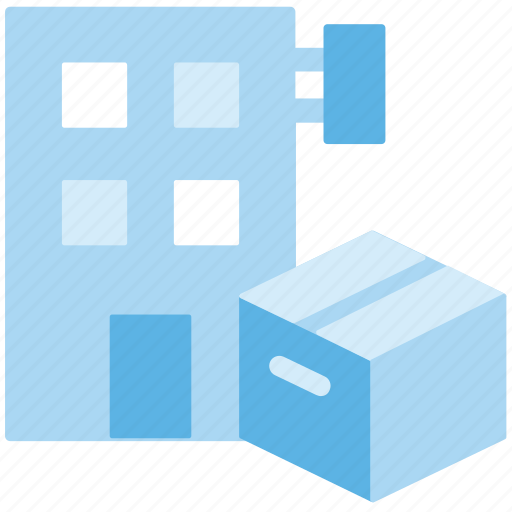 Building, centre, deliver, distribution, logistics, management icon - Download on Iconfinder