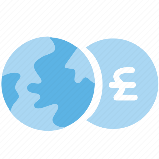 Business, currency, exchange, exchange money, globe, money, pound icon - Download on Iconfinder