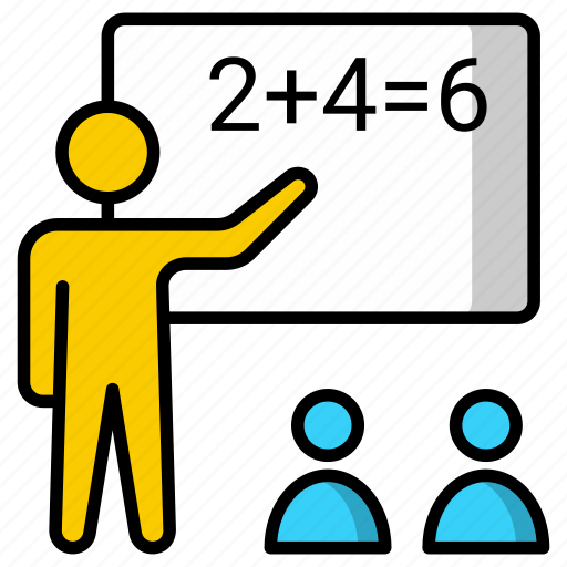 Maths lecture, maths education, mathematics, calculation, formulas, geometry, accounting icon icon - Download on Iconfinder