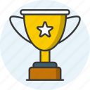 award, achievement, prize, trophy, medal, bagde, reward icon icon