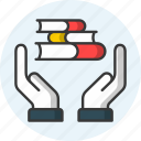 learning support, learning materials, e learning, education, information, survey, intelligence icon icon
