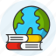 globe education, geography, international, astronomy, science, world, planet icon icon 