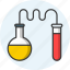 science, computer, microscope, chemistry, technology, physics, cells icon icon 