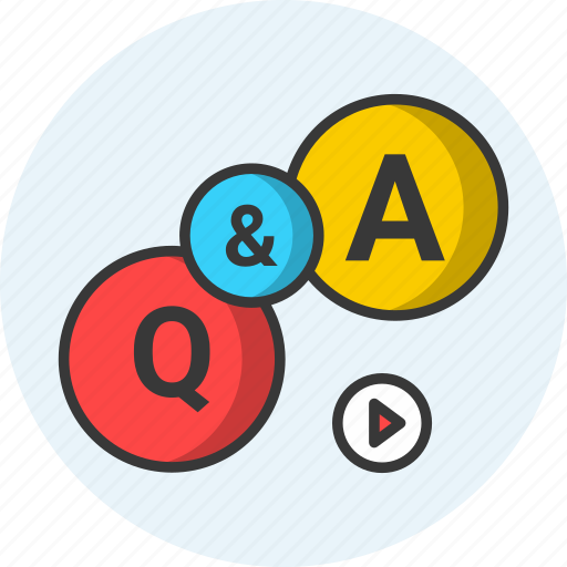 Questions and answers, faq, qna, information, application, interview icon icon icon - Download on Iconfinder