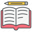 homework, education, lecture, study, writing, task, practice icon icon