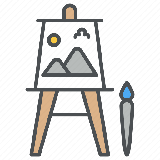 Painting, drawing, art, paint, brush, hobby icon icon icon - Download on Iconfinder