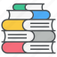 books, documentation, manuals, knoledge, library, history, journal icon icon 