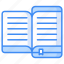 ebook, education, elearning, knowledge, online course, study, learning icon icon 