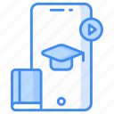 online education, e-learning, faculty, technology, institution, internet, study icon icon