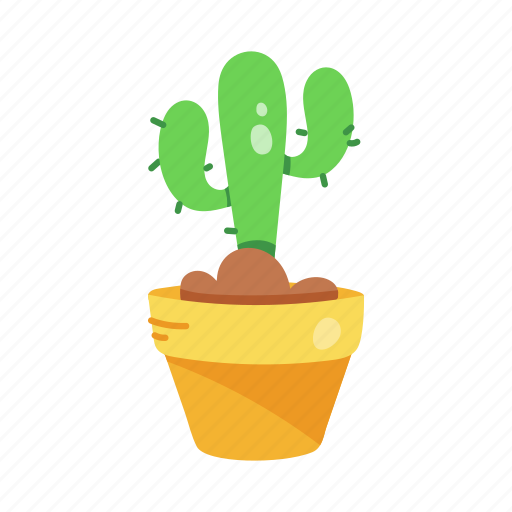 Cacti, cactus pot, prickly plant, succulent, cactus plant icon - Download on Iconfinder