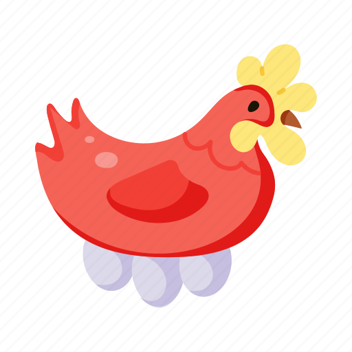 Hen nest, chicken nest, eggs nest, egg laying, poultry icon - Download on Iconfinder