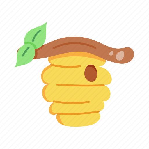 Bee house, beehive, hive, honey hive, tree hive icon - Download on Iconfinder