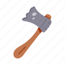 woodcutter, axe, hatchet, cutting tool, weapon