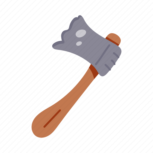 Woodcutter, axe, hatchet, cutting tool, weapon icon - Download on Iconfinder