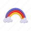 spectrum, rainbow, sky colors, seven colors, sky curve 