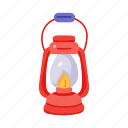 oil lamp, lantern, gas lamp, kerosene lamp, burning lamp