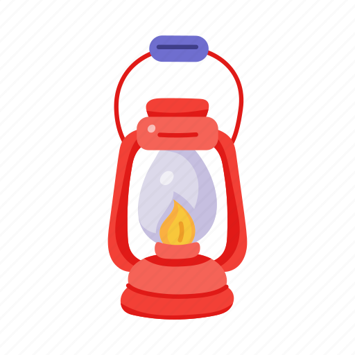 Oil lamp, lantern, gas lamp, kerosene lamp, burning lamp icon - Download on Iconfinder