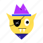 pirate face, pirate emoji, pirate emoticon, pirate smiley, eyepatch emoji 