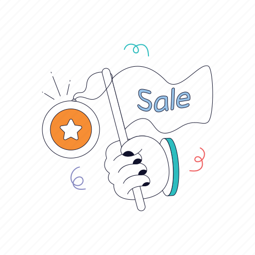Shopping, sale, discount, review, rating, star illustration - Download on Iconfinder