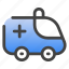 ambulance, emergency, medical, hospital, vehicle, healthcare, transport, health, car 
