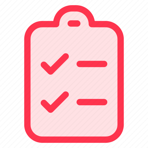 List, checklist, document, clipboard, menu, paper, file icon - Download on Iconfinder