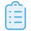 list, checklist, document, clipboard, menu, paper, file, task, report 
