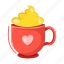 love drink, romantic drink, valentine coffee, coffee mug, valentine drink 
