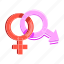 sexes, genders, sexuality, gender signs, gender symbols 