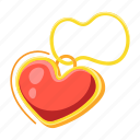 heart locket, heart pendant, love pendant, heart necklace, choker