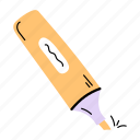 marker pen, colour marker, highlighter, stationery, marker