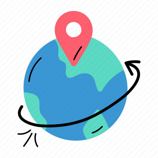 Global location, geolocation, global navigation, global tracking, world tracking icon - Download on Iconfinder