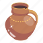 pitcher, mud ewer, broken ewer, mud pot, pottery 