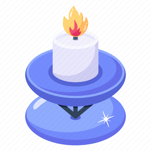 Flame, candle, burning flame, candlelight, candle lamp icon - Download on Iconfinder