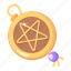 magic locket, magic pentagram, magic pendant, necklace, star locket 