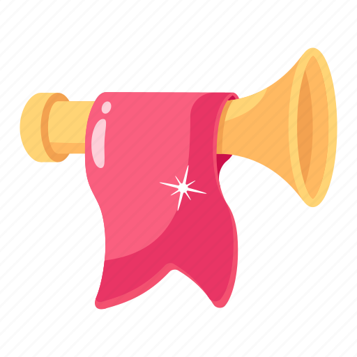 Horn, trumpet, sound, speaker, musical instrument icon - Download on Iconfinder