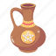 pottery, traditional vase, vase, vintage decor, vintage pot 
