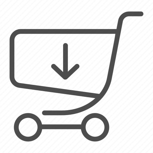 Arrow, basket, buy, cart, market, purchase, shop icon - Download on Iconfinder