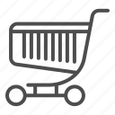 shop, trolley, basket, buy, cart, market, shopping, wheel