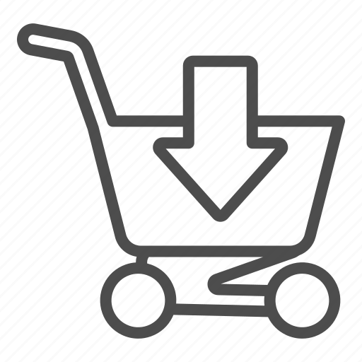 Cart, basket, buy, market, shop, arrow, purchase icon - Download on Iconfinder
