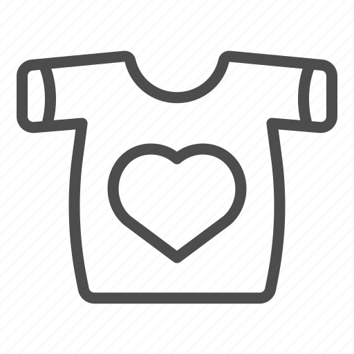Clothes, shirt, tshirt, apparel, charity, heart, help icon - Download on Iconfinder