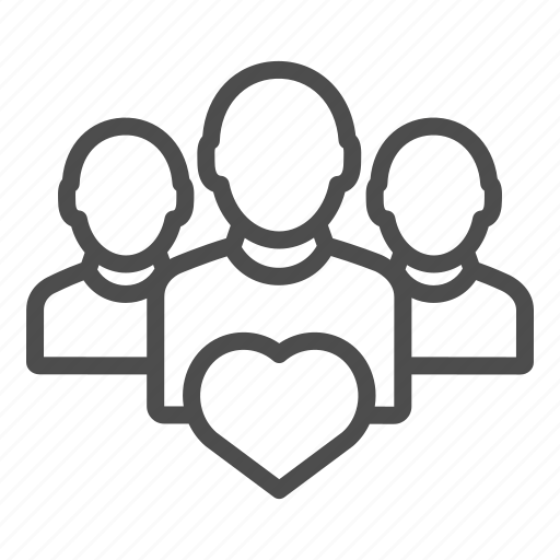 Heart, love, team, teamwork, partnership, user, health icon - Download on Iconfinder