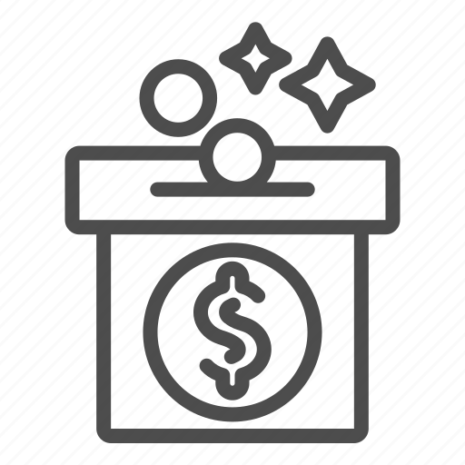 Moneybox, money, banking, coin, bank, cash, box icon - Download on Iconfinder