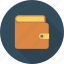 billfold, cash, money, payment, pouch, purchase, wallet icon 