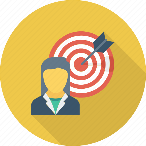 Customer target, marketing, seo, target user, user target icon icon - Download on Iconfinder