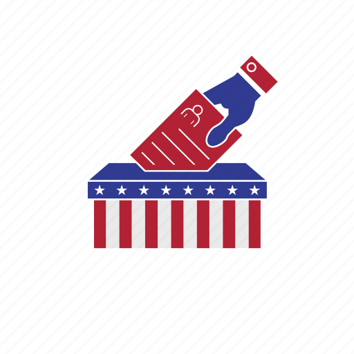Ballot box, candidate, elections, hand, presidential, united states, voting icon - Download on Iconfinder