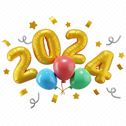 Balloons, new year, party, year, decoration, holidays, celebration icon - Download on Iconfinder