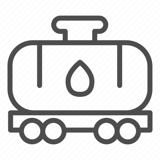 Freight, cargo, fuel, railway, train, container, tank icon - Download on Iconfinder